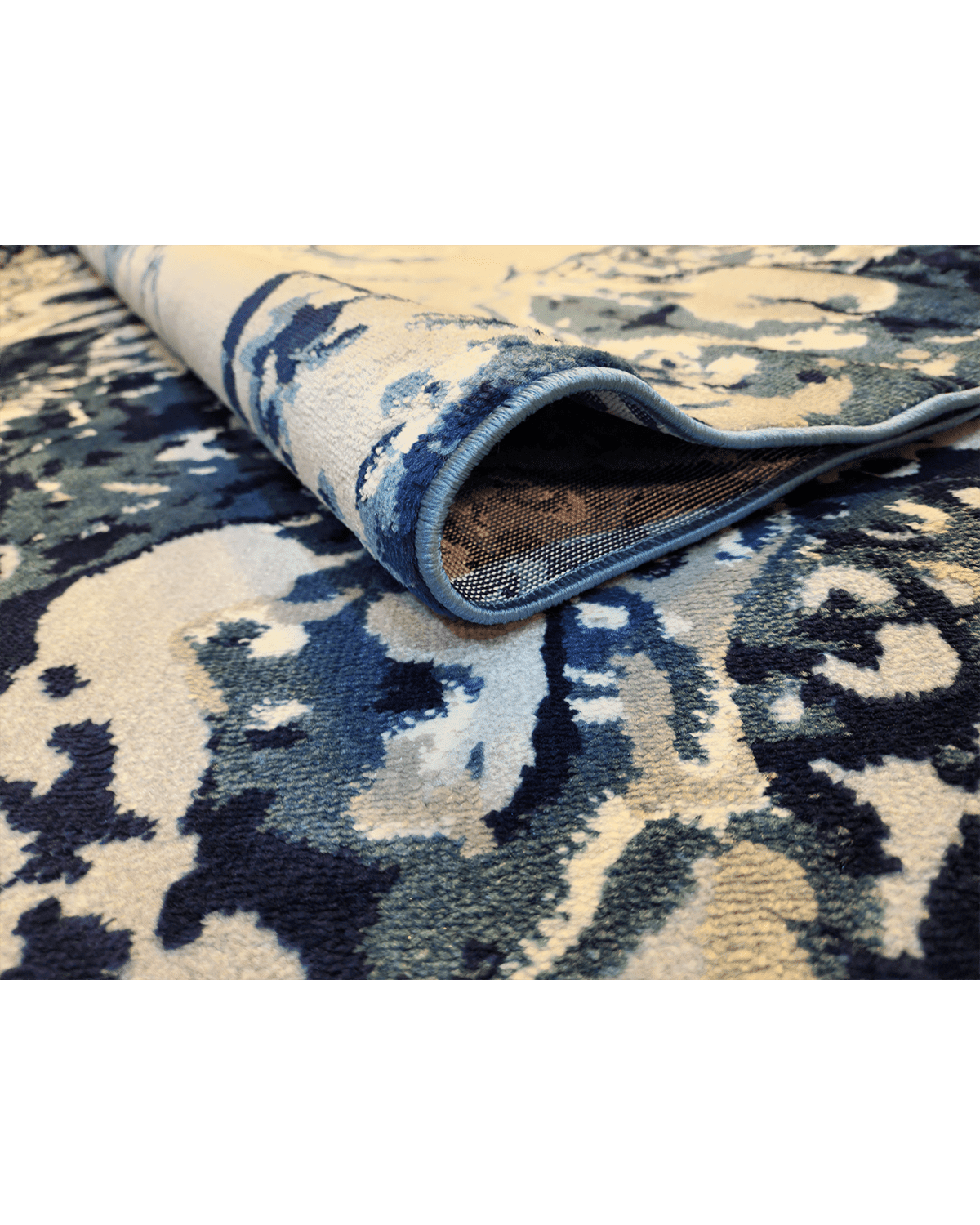 Carmel 30200 Azul Crema | Alfombra - Kodaz Carpet Latam