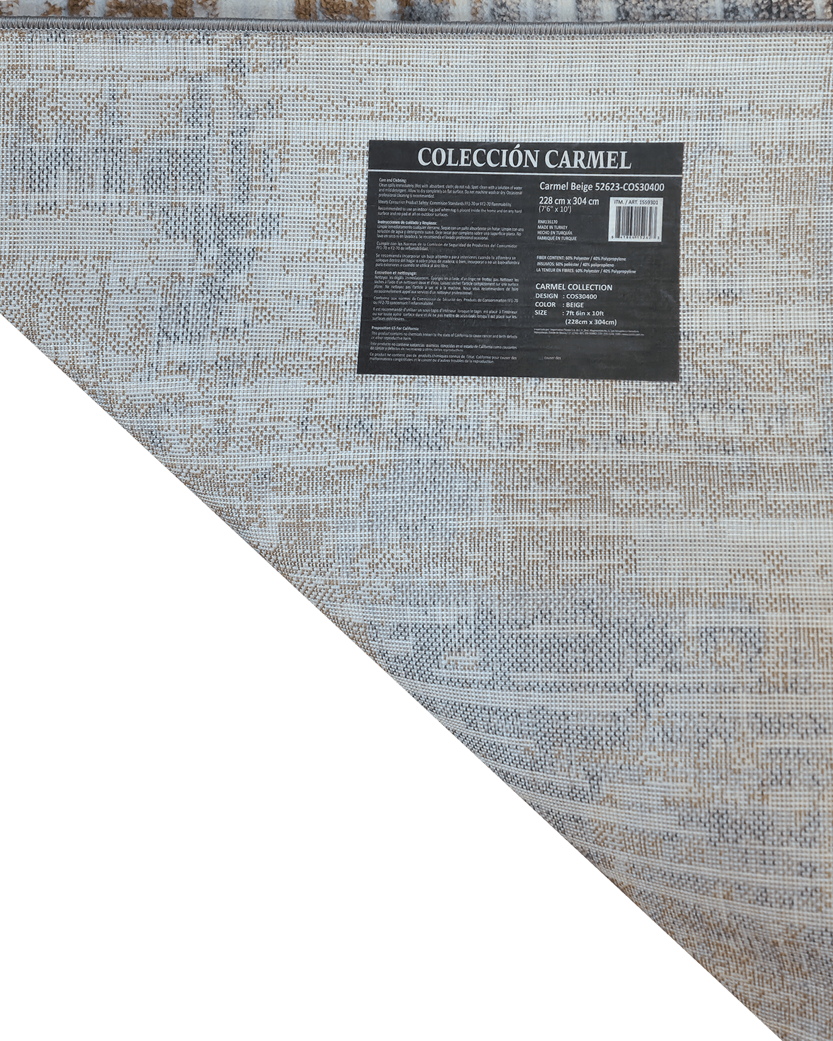 Carmel 30400 Gris Dorado | Alfombra - Kodaz Carpet Latam