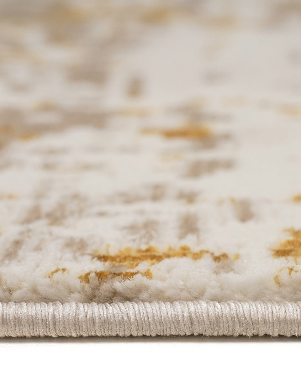 Alfombra Gamma 532A Beige Dorado Kodaz Carpet