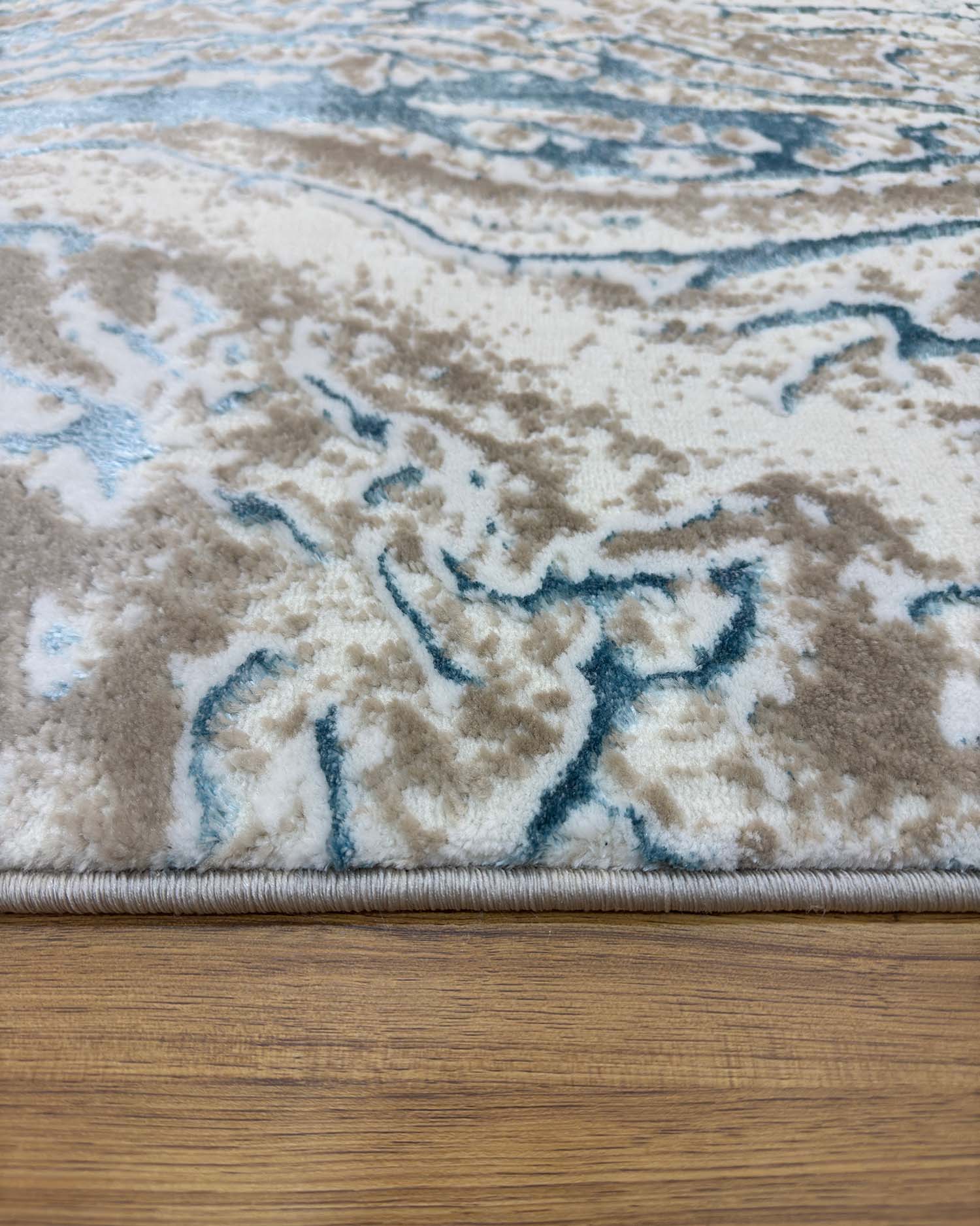 Gamma 696A Beige Azul | Alfombra - Kodaz Carpet Latam