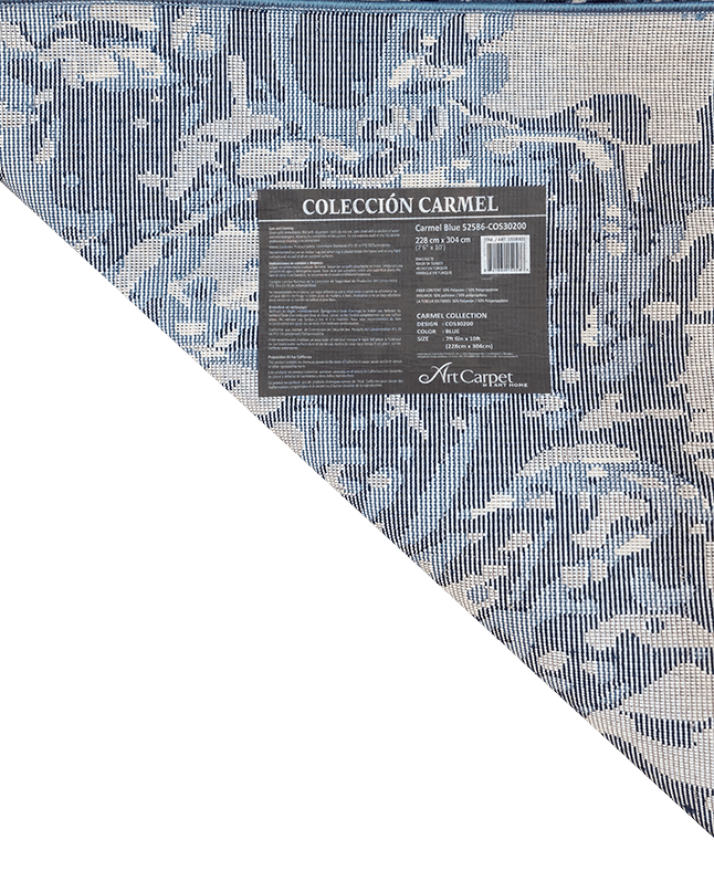 Carmel 30200 Azul Crema | Alfombra - Kodaz Carpet Latam