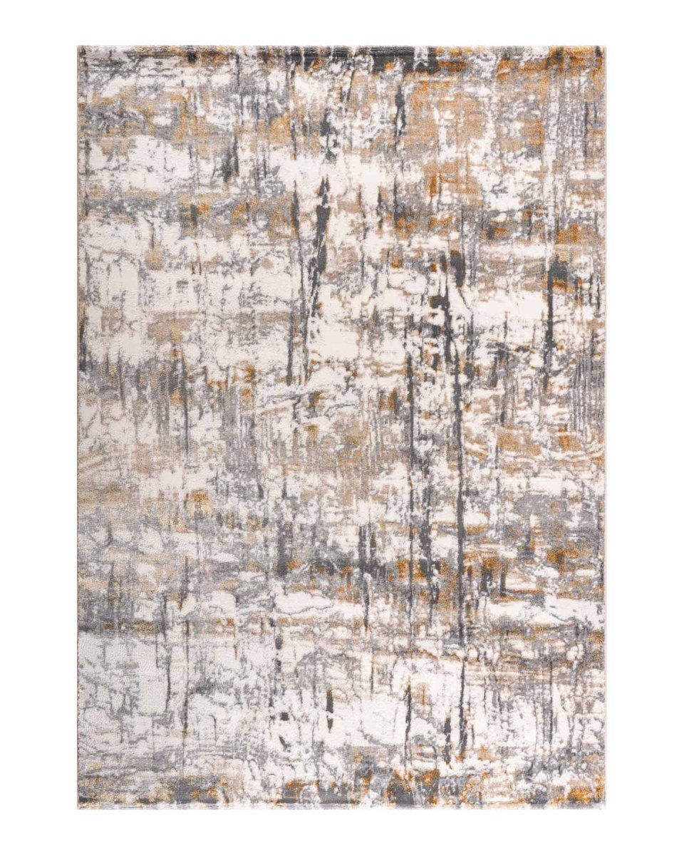 Alfombra Gamma 364A Gris Dorado Kodaz Carpet