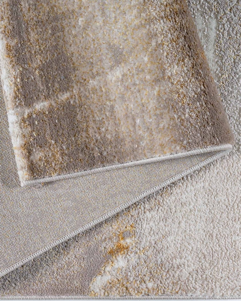 Alfombra Gamma 507A Beige Dorado Kodaz Carpet