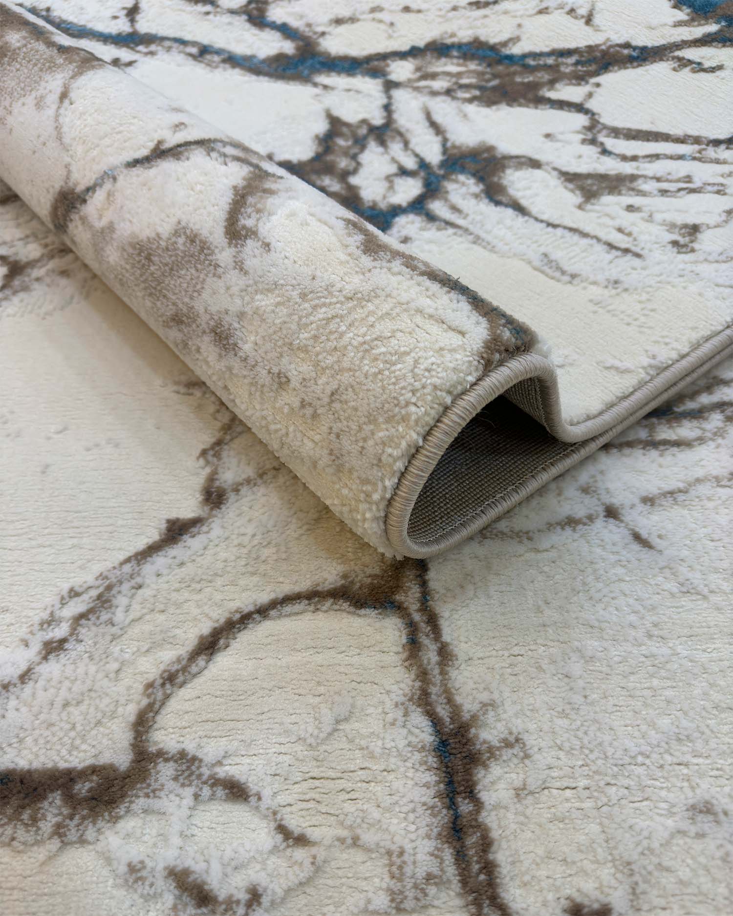 Gamma 692A Beige Azul | Alfombra - Kodaz Carpet Latam