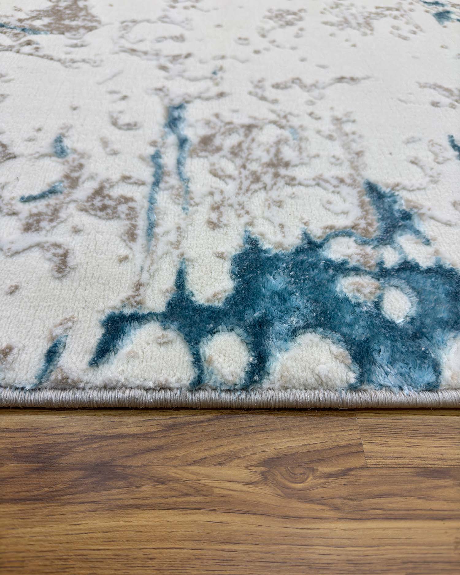 Gamma 695A Beige Azul | Alfombra - Kodaz Carpet Latam