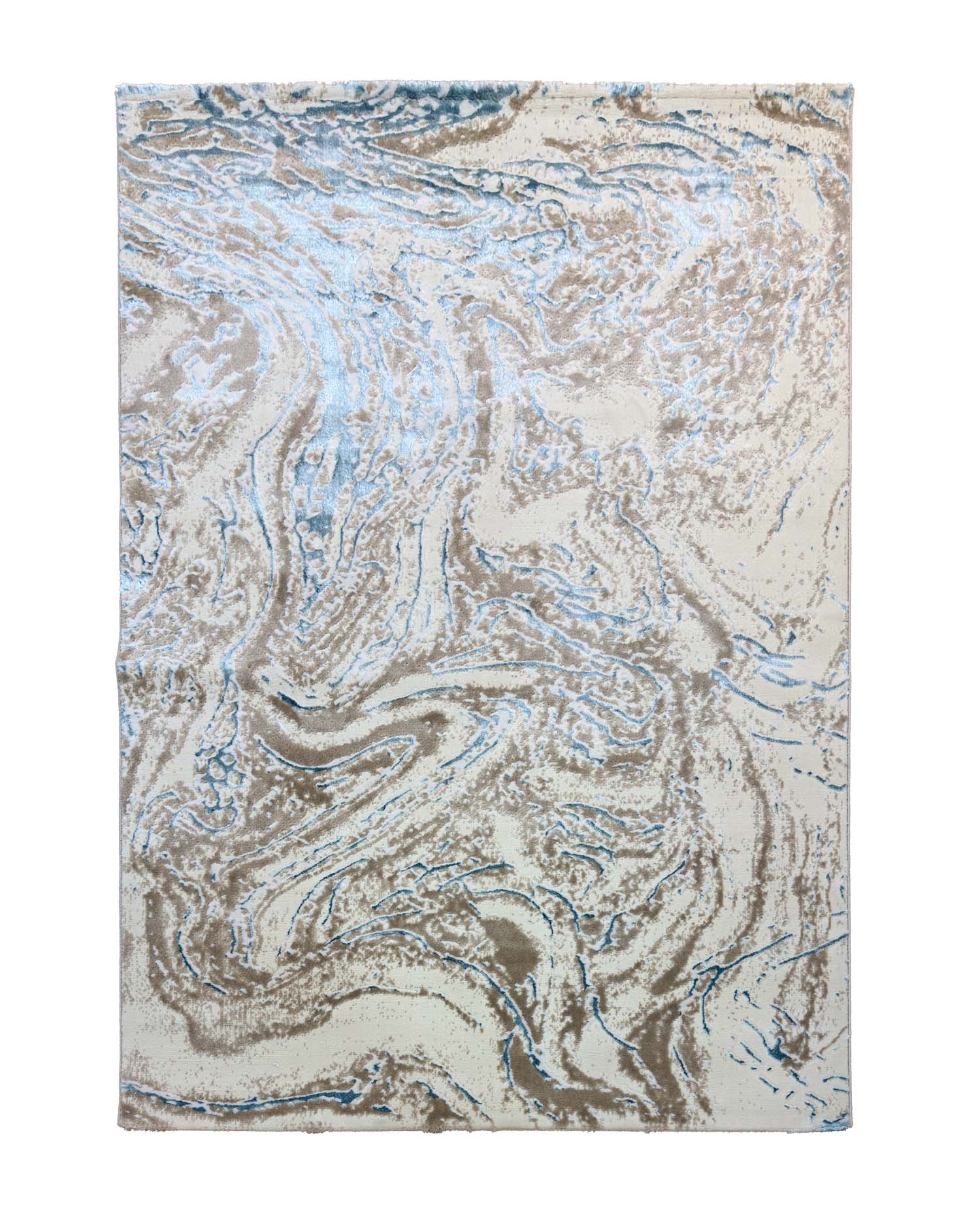 Gamma 696A Beige Azul | Alfombra - Kodaz Carpet Latam