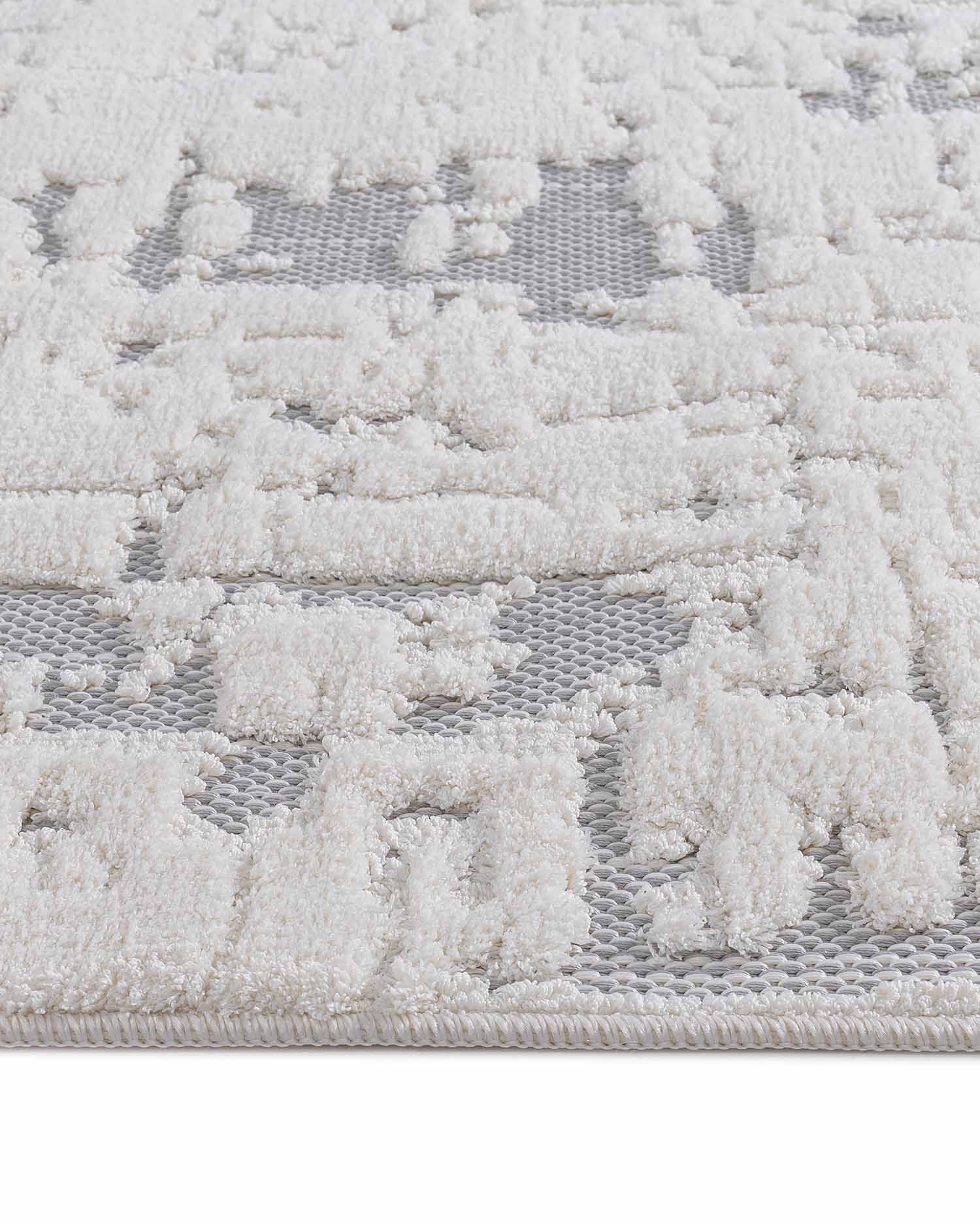 Roma 0015A Blanco Gris | Alfombra - Kodaz Carpet Latam