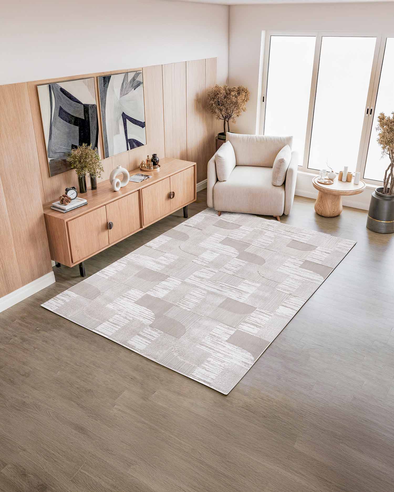Roma 0020A Blanco Crema | Alfombra - Kodaz Carpet Latam