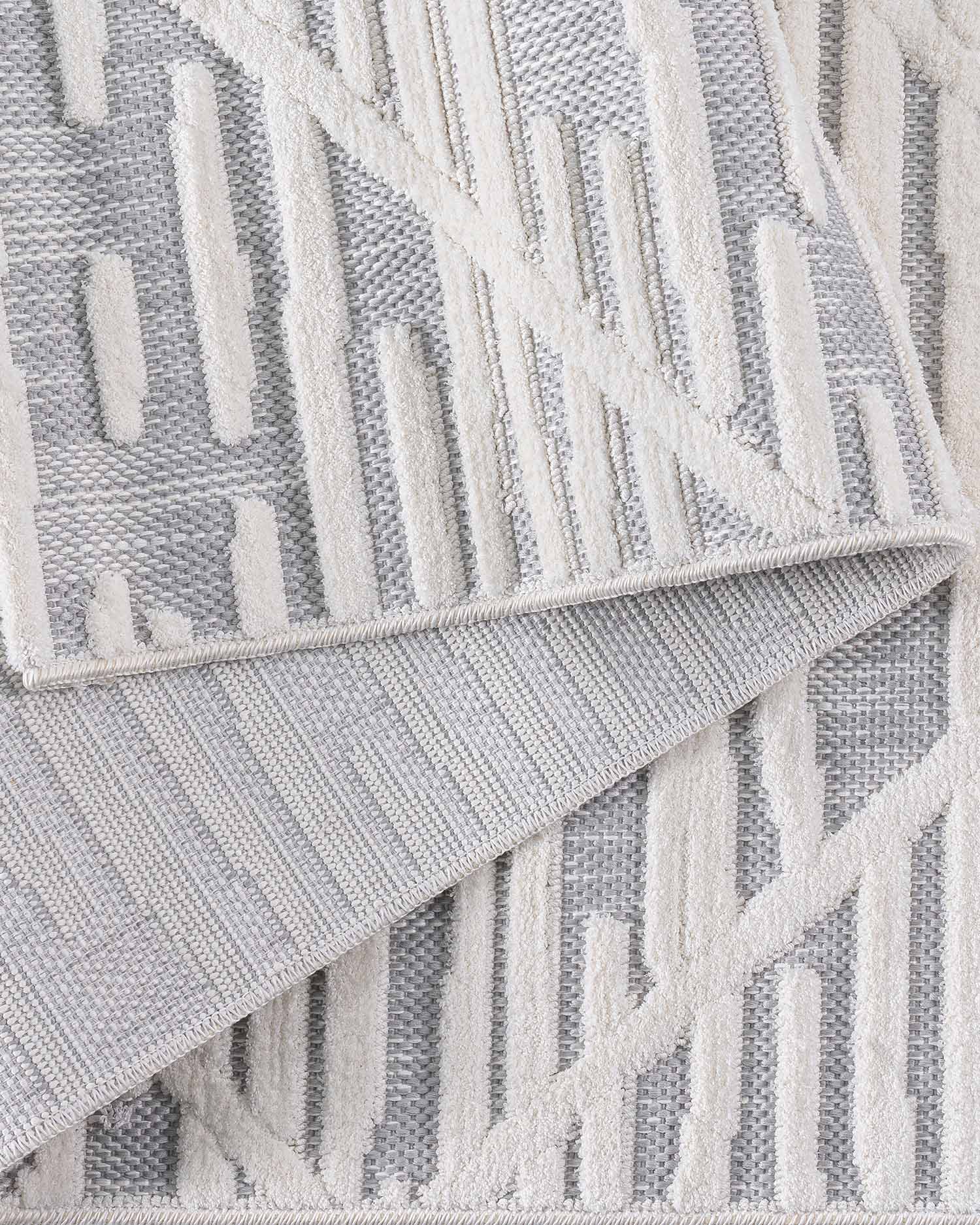 Roma 0024A Blanco Gris | Alfombra - Kodaz Carpet Latam