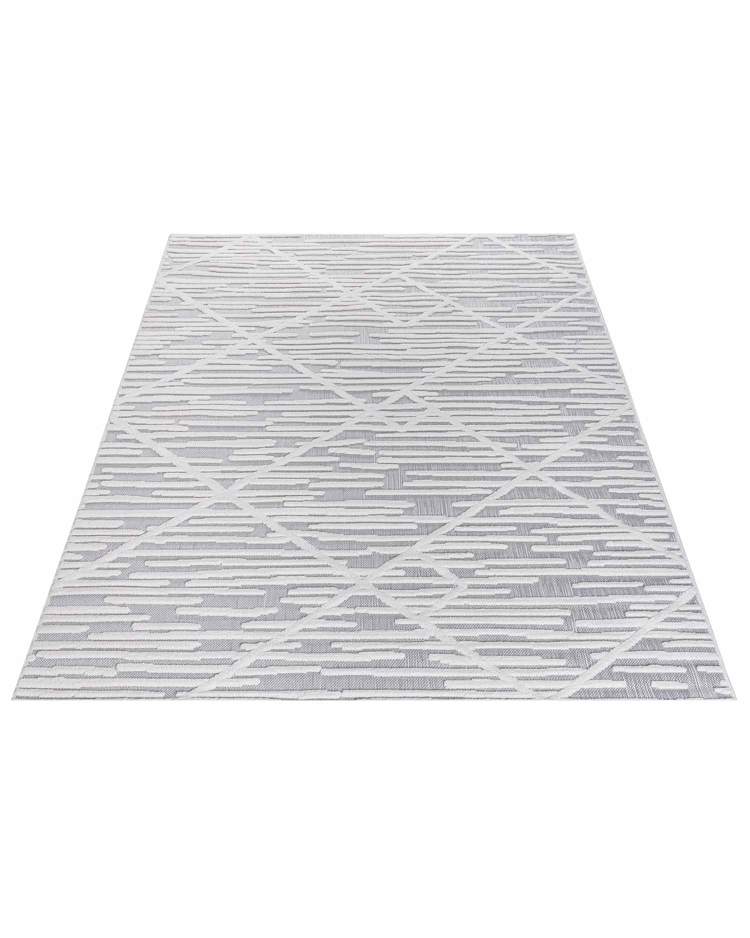Roma 0024A Blanco Gris | Alfombra - Kodaz Carpet Latam