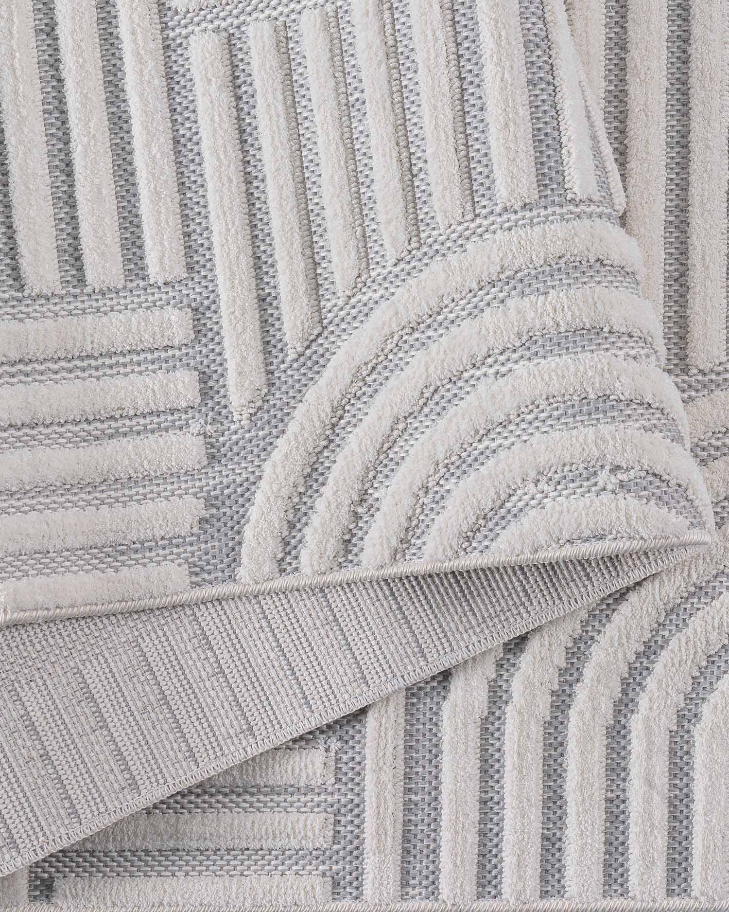Roma 0026A Blanco Gris | Alfombra - Kodaz Carpet Latam